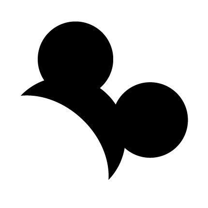 Mickey Mouse Ears SVG set | Mickey mouse ears, Mickey mouse, Silhouette