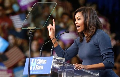 In Campaign To Reject Trump The Obamas Offer A Moral Contrast The