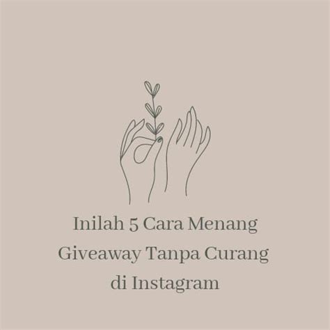 Kata Kata Agar Menang Giveaway - Soal Zaki