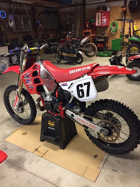 The cr250 was produced for nearly 37 years, 2007 being the final year of production. 88 Honda CR250 Hybrid kicker - Old School Moto - Motocross ...