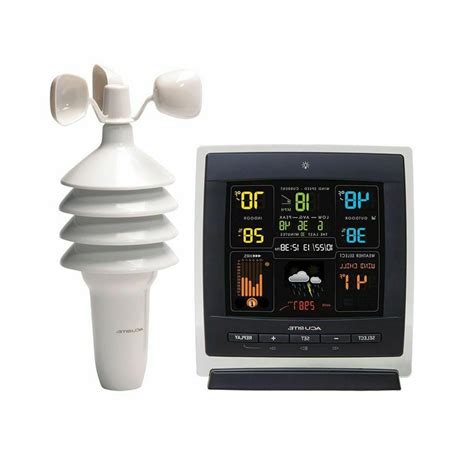 Acurite 00622 Pro Color Weather Station With Wind