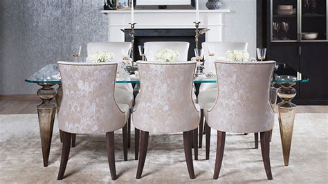 Luxury Upholstered Dining Chairs Designed And Handmade In London The