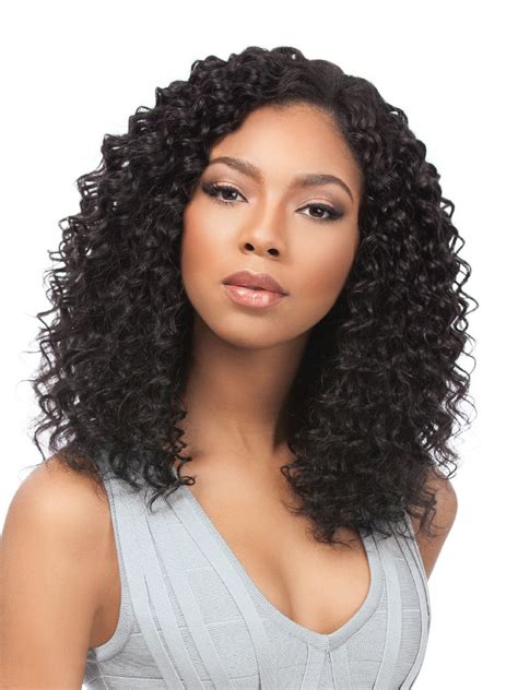 Now, for the ladies that have straight hair and wish they had curls, this wig is for you. Natural medium black color curly hairstyle wigs