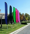 Checkered and Solid Color Feather Flags | Advertising Banners | FFN