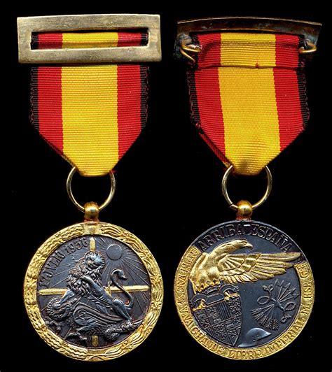 Spain Civil War Medal Golden Rule Enterprises Coins