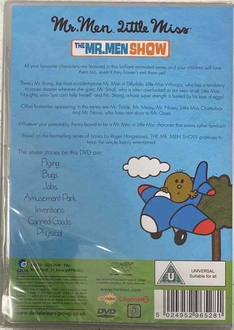 The Mr Men Show Flying Plus Six More Fun Tastic Stories Dvd New