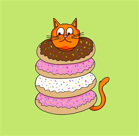 Cat coloring pages are fun, but they also help kids develop many important skills. Donuts Drawing at GetDrawings | Free download