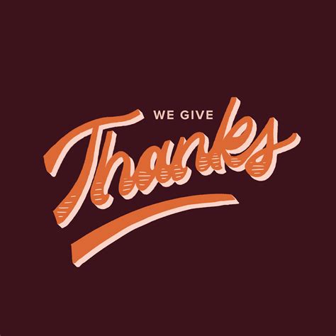 We Give Thanks - Sunday Social