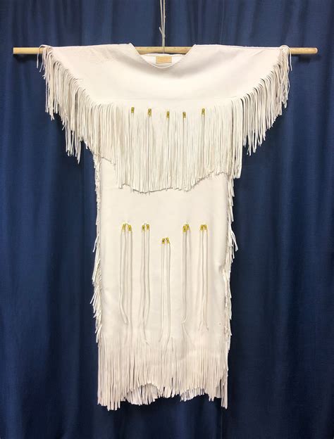 Buckskin Deerskin Native American Wedding Dress Plains Indian Etsy Canada