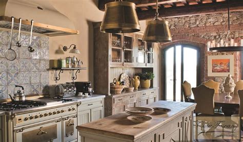 Inspirational Tuscan Kitchens Casa Tuscany