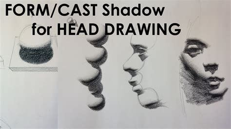 How do you create a shadow in photoshop? How to Draw Head with Form and Cast shadow Shapess. - YouTube