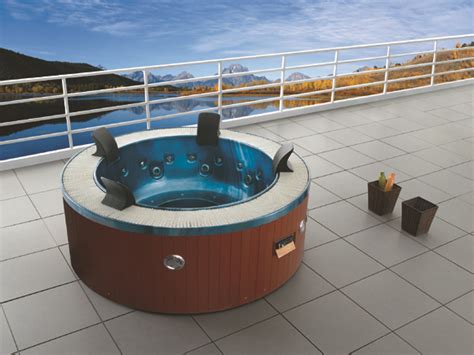 Round Sparound Hot Tub Outdoor Spa Tub Hottub Buy Round Hot Tub