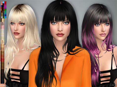 Aliza Female Hairstyle By Cazy At Tsr Sims Updates