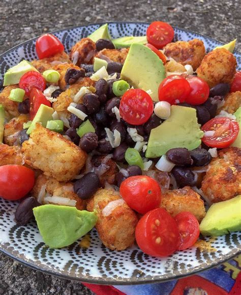 Easy Cheesy Loaded Tater Tot Recipe Two Ways Clean Eats Fast Feets