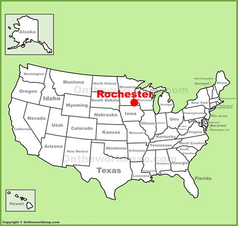 Map Of Rochester Minnesota Tour Map