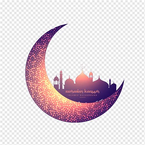 Islamischer Mond Ramadan Der Islamischen Moschee Kreativer Mond Und