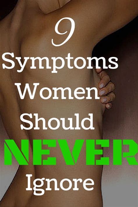 10 common symptoms women should never ignore sağlık eczacılık