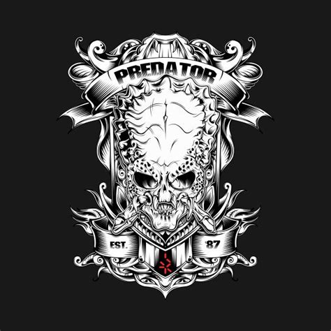 Check Out This Awesome Predatorskull Design On Teepublic Predator