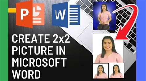 2x2 Id Picture In Microsoft Word Easy Tutorial Youtube