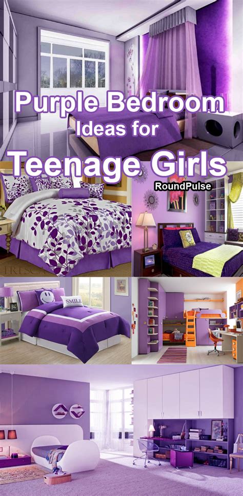 Purple Bedroom Ideas For Teenage Girls Purple Bedrooms Purple Girls