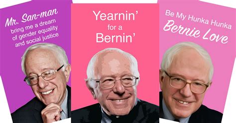 Bernie sanders valentine's day card, funny bernie sanders valentine gift, bernie valentines day 2021 greeting card. Bleeding Heart Bernie Sanders valentines cards | drunkMall