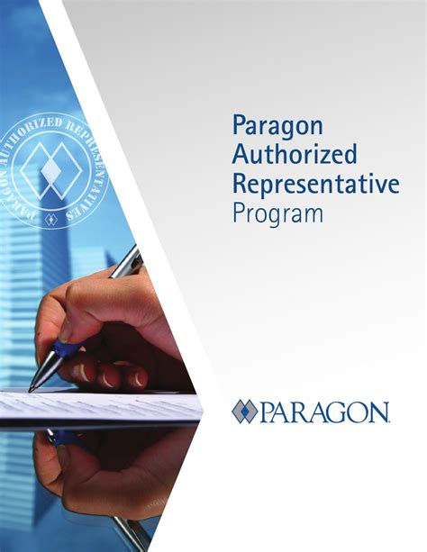 Paragon Authorized Representative Program By Paragon Global Resources