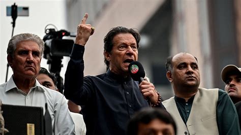 Imprisoned Former Pakistani Pm Imran Khan Addresses Imf In Election