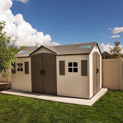 Lifetime Dual Entry Outdoor Storage Shed Sams Shed Builder My Xxx Hot