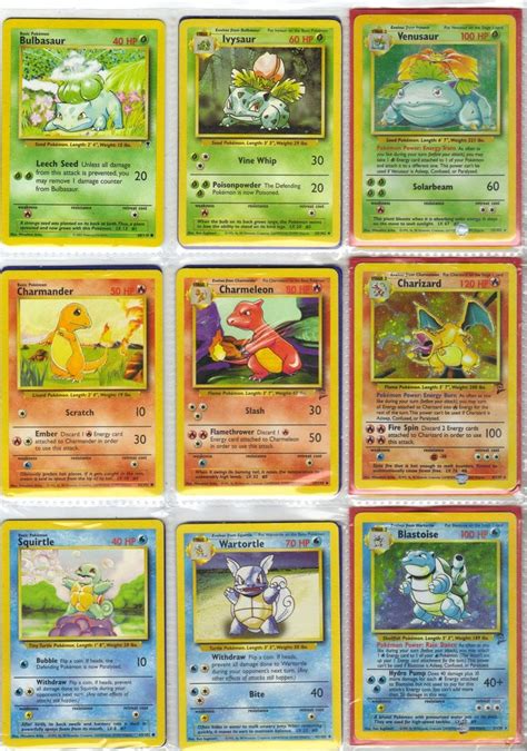 Pokémon Cards The First Editions Where There Were Only 150 Pokémon
