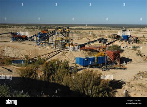Diamond Mining Plant Saxendrift South Africa Stock Photo Alamy