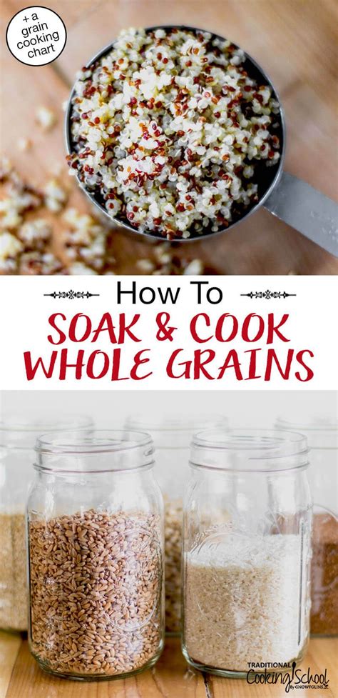 How To Soak Cook Whole Grains Artofit