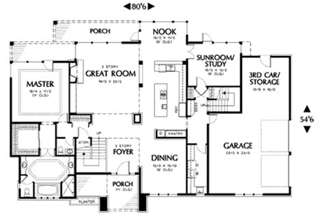 Mediterranean Style House Plan 4 Beds 35 Baths 3700 Sqft Plan 48