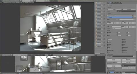 How To Setup An Interior Scene Using Blender Internal Render For