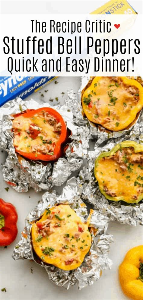 Grilled Stuffed Bell Peppers MindtoHealth