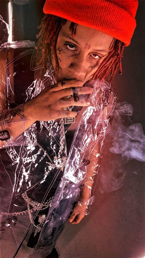 Trippie Redd Smoking Wallpapers Wallpaper Cave C C