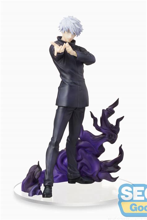Estatua SPM Satoru Gojo Hollow Purple Anime Cristal