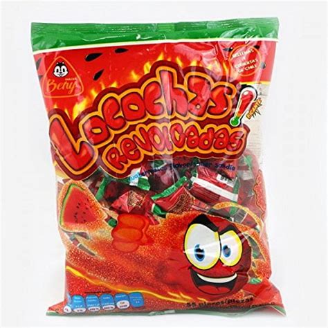 Buy Locochas Revolcadas Watermelon Flavor Hard Candy With Spicy Chili