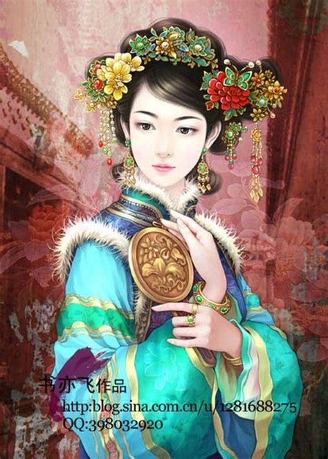 Princesse Chinoise Chinese Art Painting Woman Painting Art Chinois