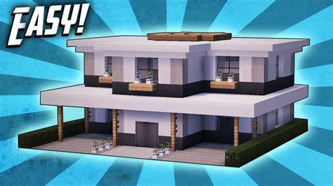 A post featuring 16 great examples of modern minecraft house architecture. Minecraft: How To Build A Large Modern House Tutorial (#28 ...