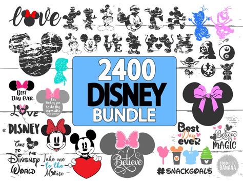 Free Svg Disney Svg Bundles 4590 File For Cricut