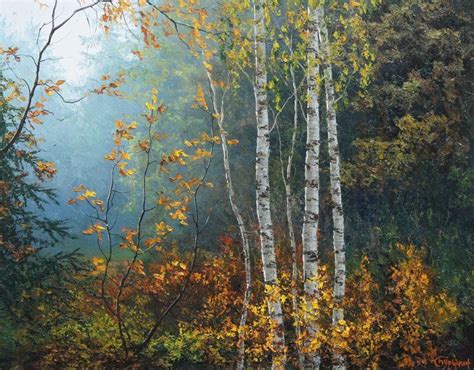 Autumn Etude Painting Oil Painting Oil Painting On Canvas