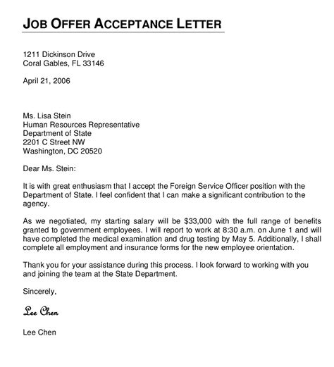 Including these major points relevant to the job provides for you the right and most significant information in your application letter format more efficiently and quickly. Simple Job Offer Letter Format In Word ...