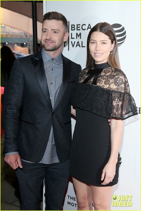 Justin Timberlake Supports Jessica Biel At Tff Movie Premiere Photo Jason Sudeikis
