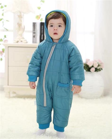 Snowsuit Baby Snow Wear Cotton Padded One Piece Warm Outerwear Children