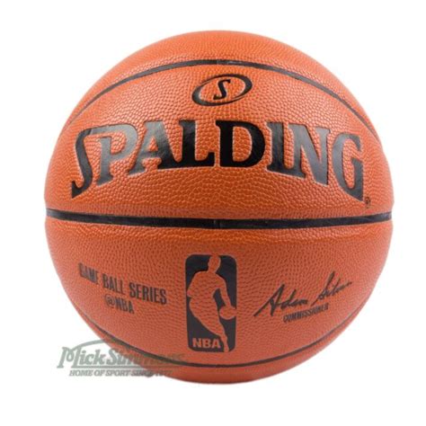 Spalding Nba Game Ball Series Composite Leather Basketball For Sale