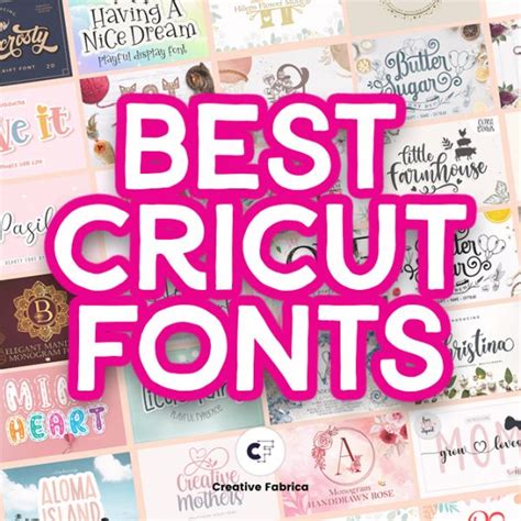 The Best Cricut Fonts Laptrinhx