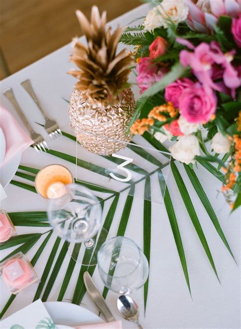 Ditch The Boring Bridal Shower And Plan A Tropical Bash Tropical