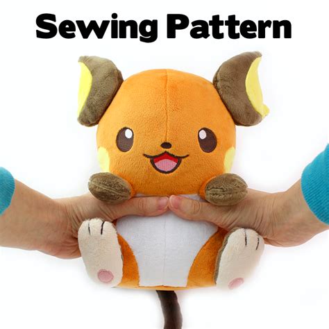 35 Abra Pokemon Plush Sewing Pattern Adairegretchen