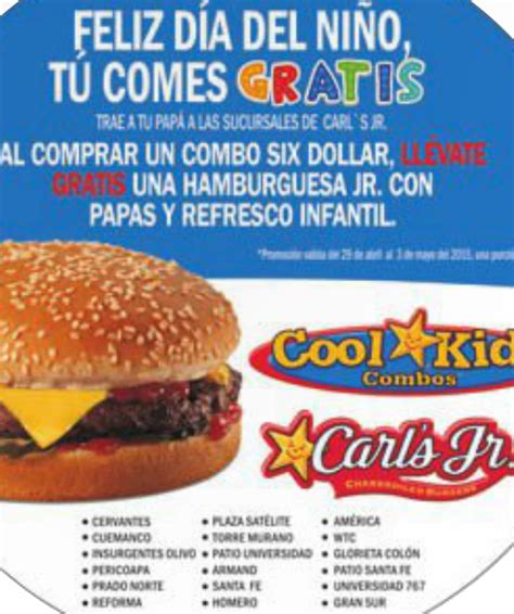 Sintético 105 Foto Dia De La Hamburguesa Carls Jr 2019 El último