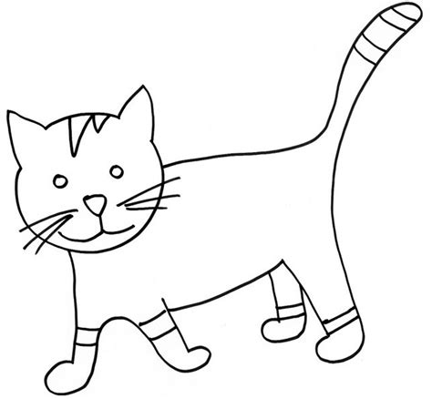 Coloriage chat à imprimer pour les enfants - CP06908